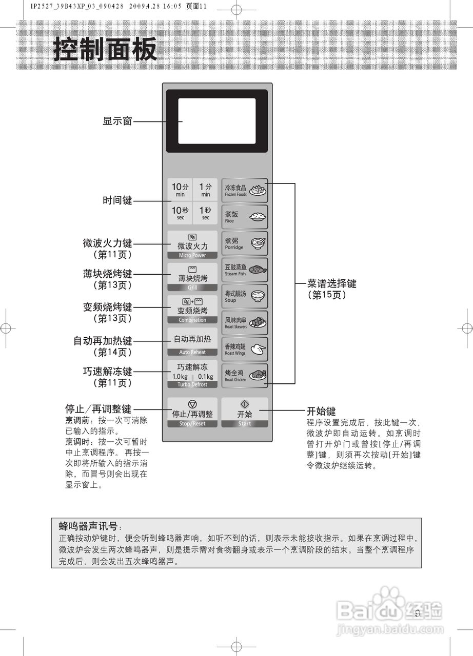 松下NN-GT568M微波炉使用说明书:[2]