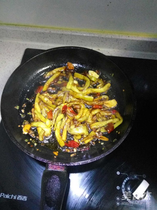 风味茄条的做法