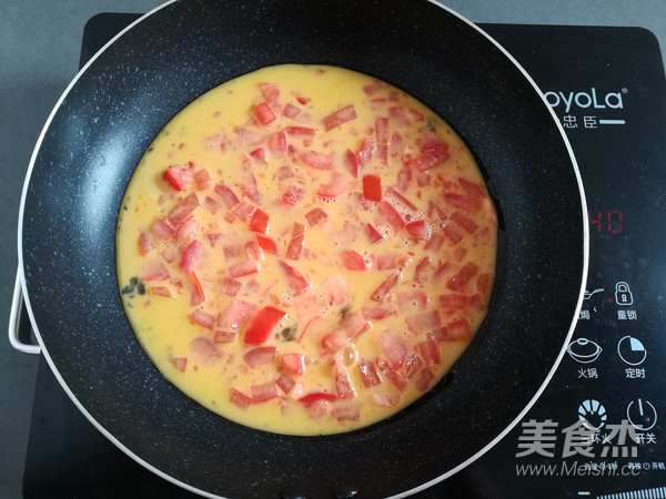 番茄鸡蛋三明治