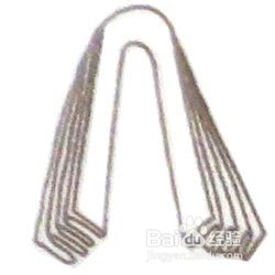 丝巾的系法图解：[1]基本折法ABCD