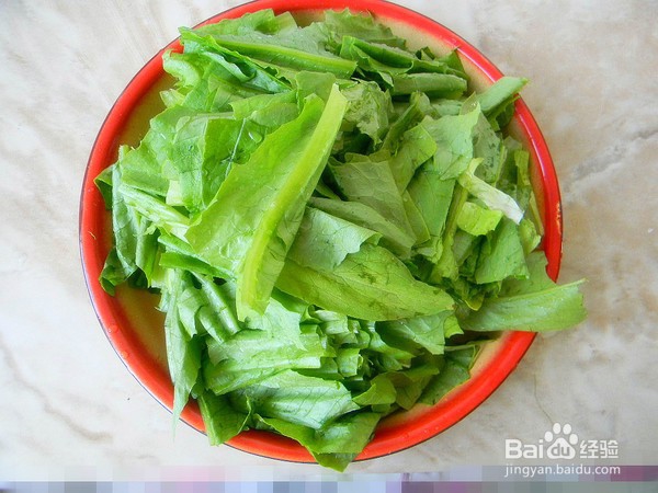 如何做酸甜肉丝油麦菜