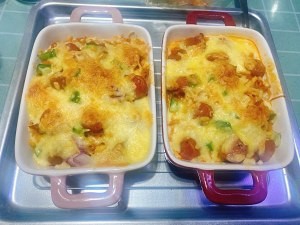 怎么做芝士热狗火鸡面
