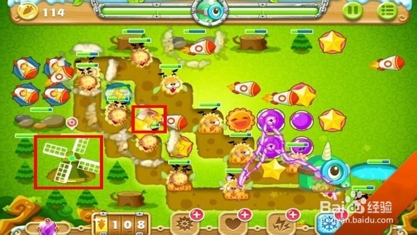 保卫萝卜2第21关金萝卜攻略