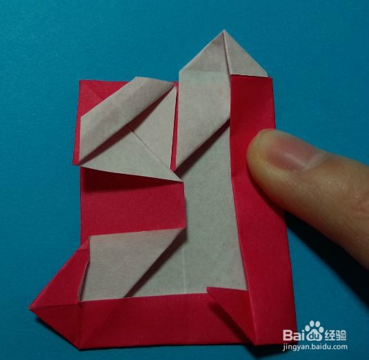 创意折纸如何折滑雪橇的圣诞老人(圣诞节礼物)