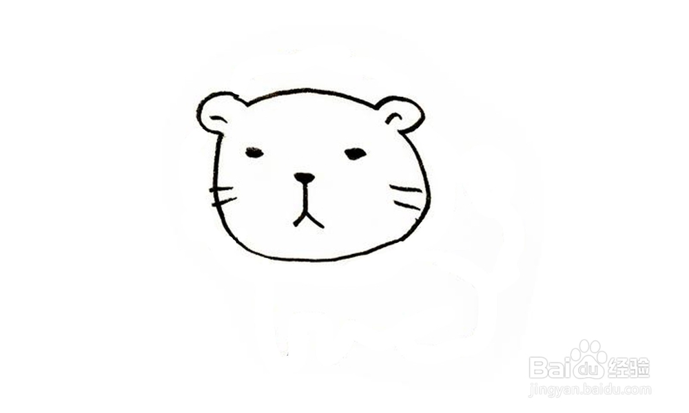 如何画出一只橙色的狮子?