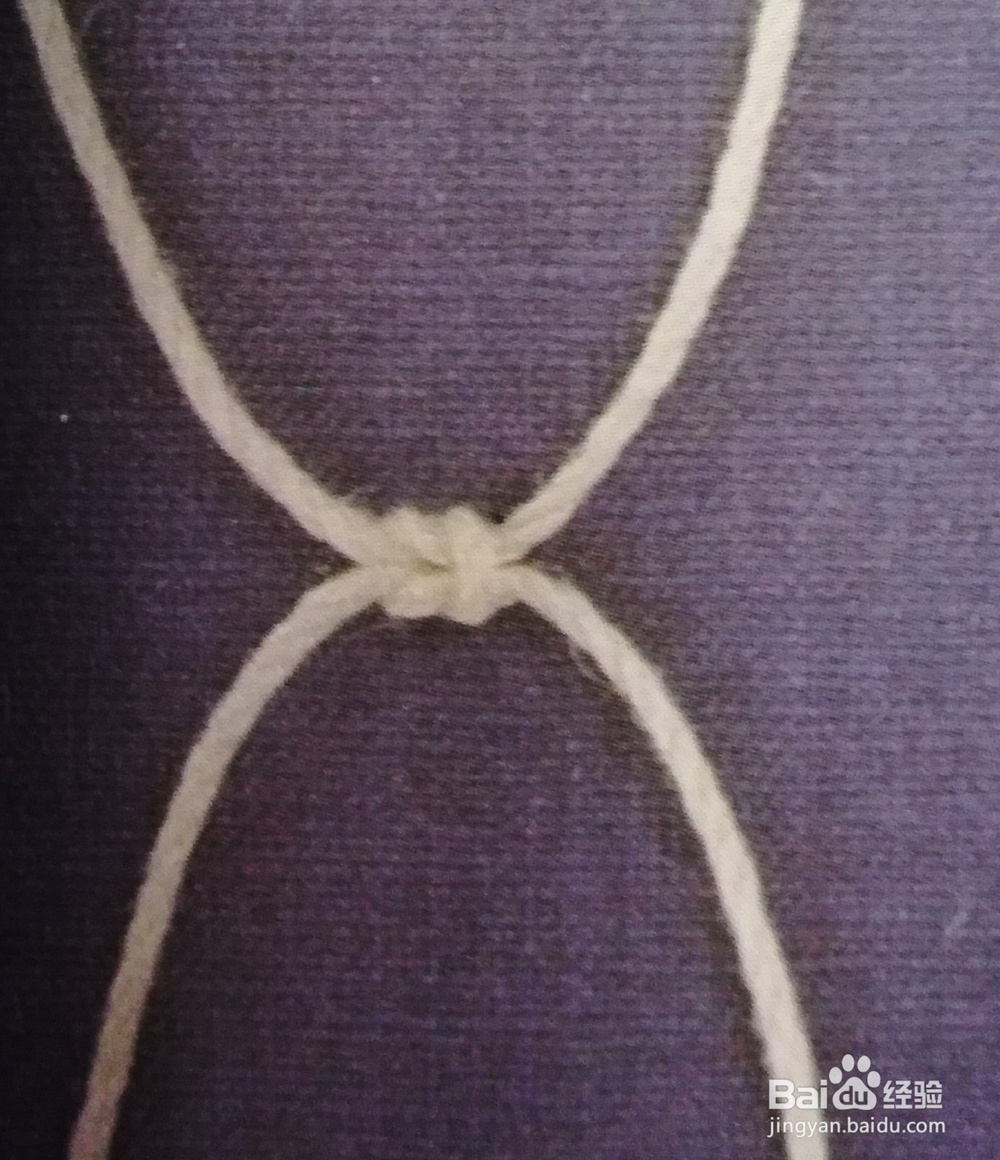 美丽编织 手工结绳编织 -4平接结