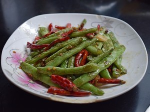 健康养生佳品干煸四季豆的做法
