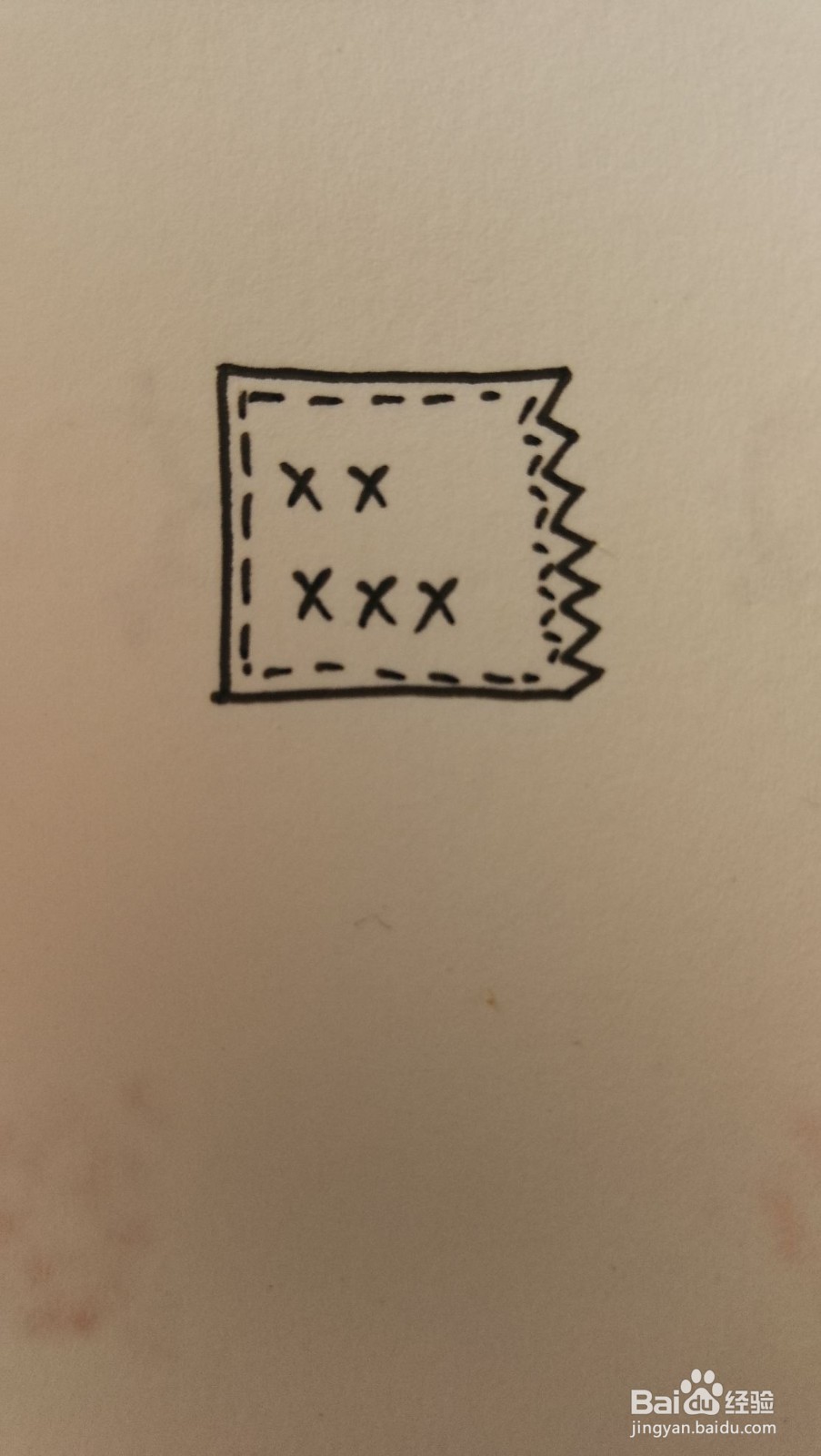 标签的简笔画之画法一