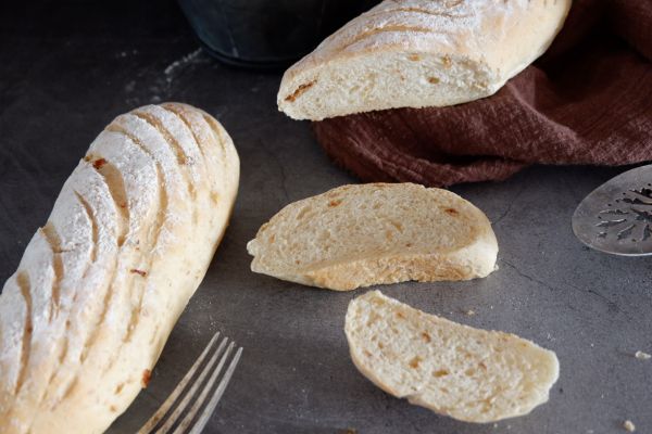 全麦油葱酥软欧面包