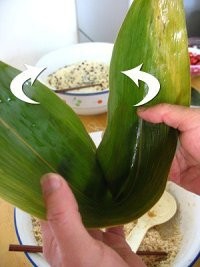 咸蛋黄五花肉粽