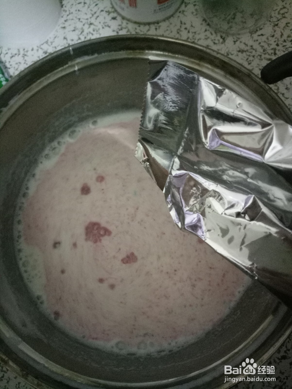 夏日快手自制布丁