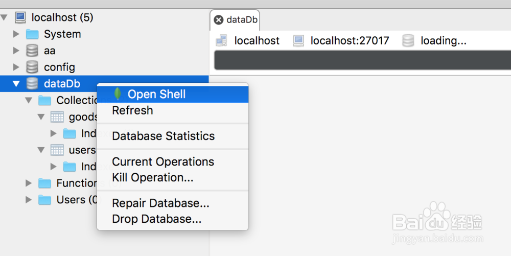 MongoDB可视化工具(Robo 3T)使用教程