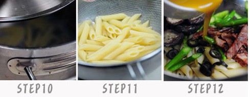 伏饺子二伏面·培根鲜蔬拌意面的做法