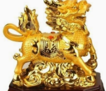 办公室书桌上如何摆放麒麟