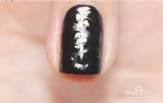 个性磨砂美甲教程