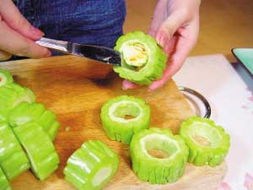 自己在家做酿苦瓜