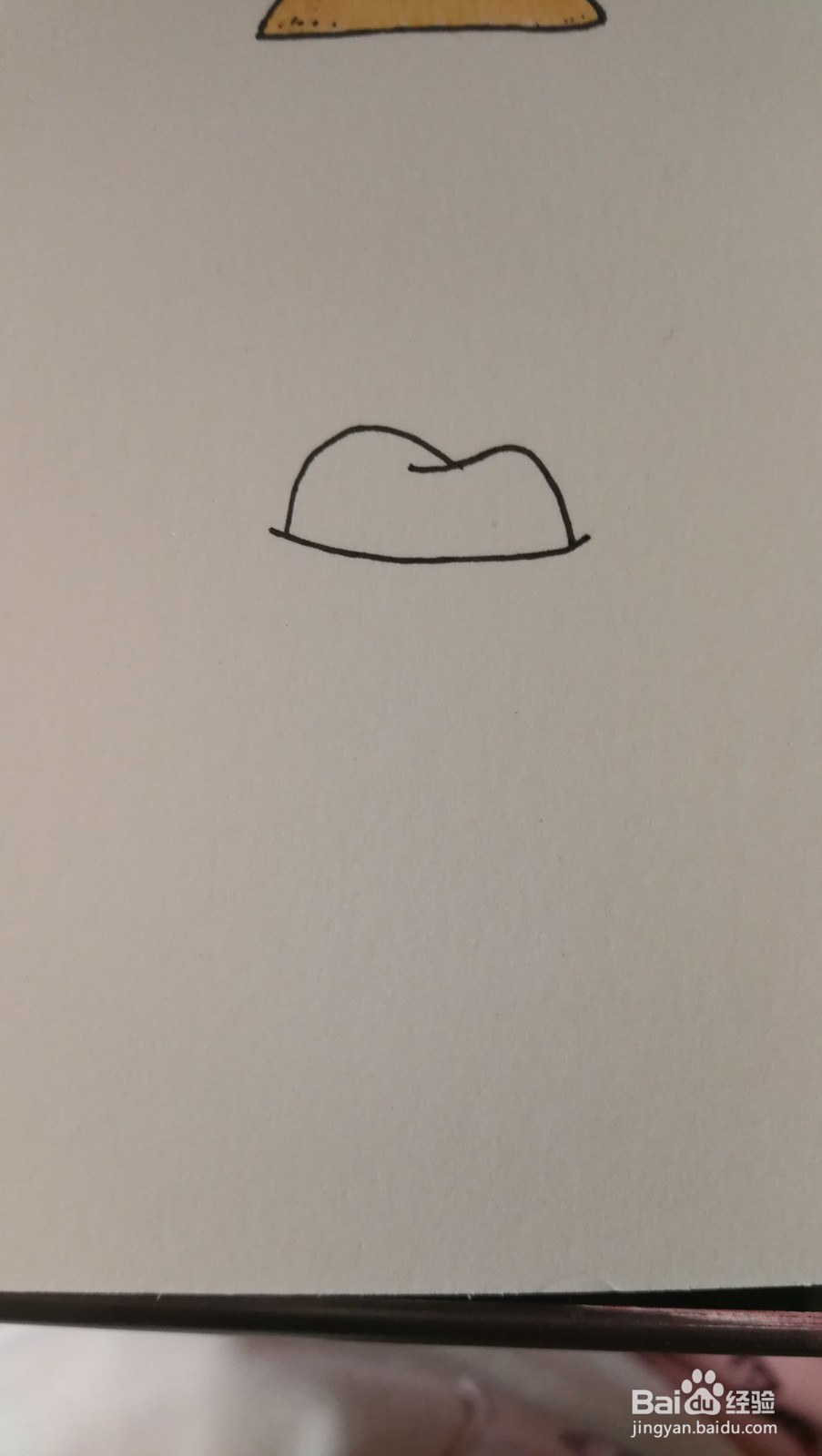 帽子简笔画之画法二