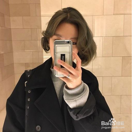 韩式短发发色