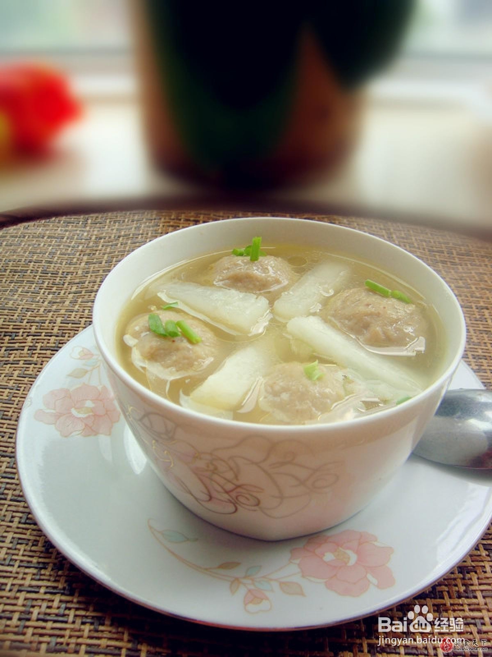 萝卜炖牛肉汤的制作方法