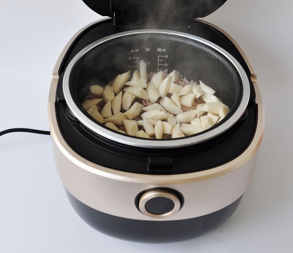 红豆薏米山药饭