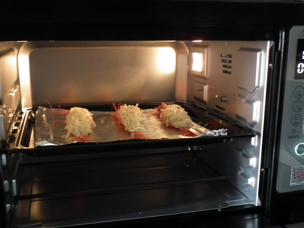 土豆泥芝士焗虾