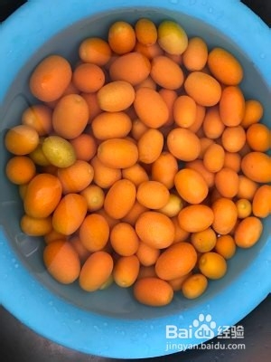 养生食补金桔蜜饯的做法