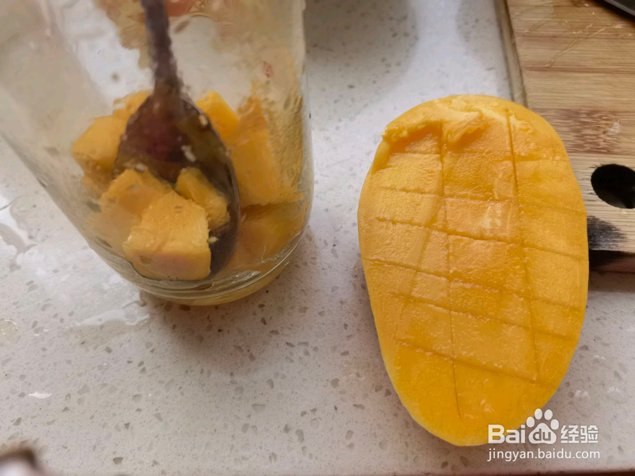 芒果西米露的做法