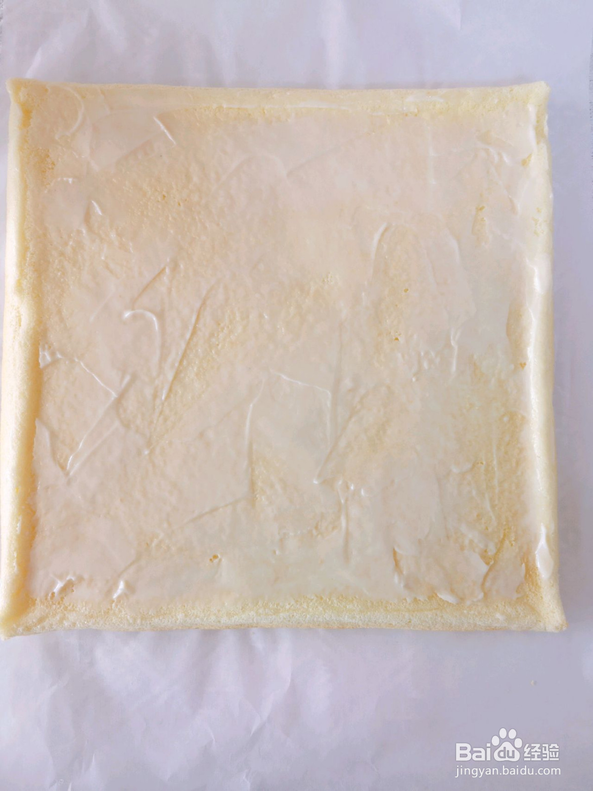 香葱肉松蛋糕卷的做法