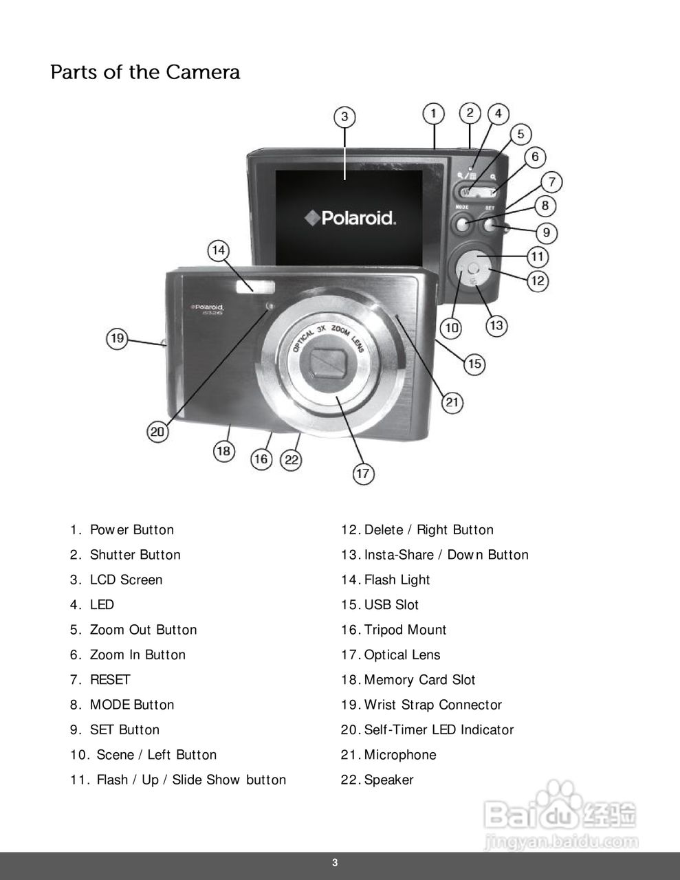 宝丽来IS326数码相机说明书:[1]