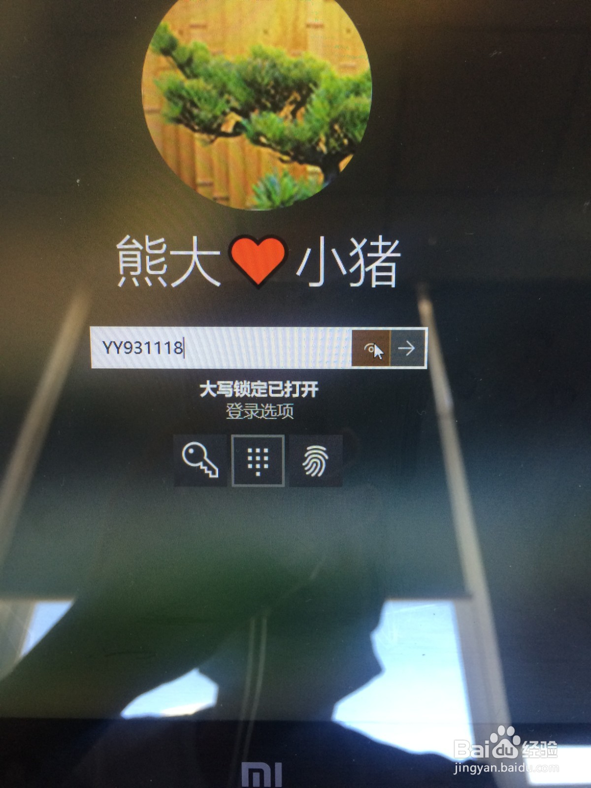 电脑开机pin码输入不了字母