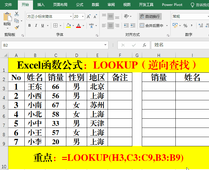 Excel函数公式:万能查找函数Lookup的神应用