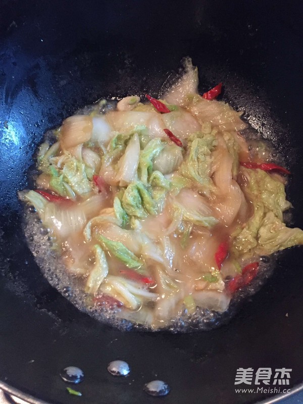 醋溜白菜的做法