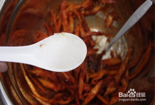 拌手撕明太鱼是怎么做的？家常做法教程