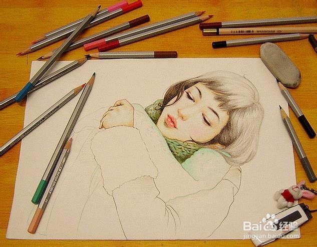 简述彩铅画的基本画法