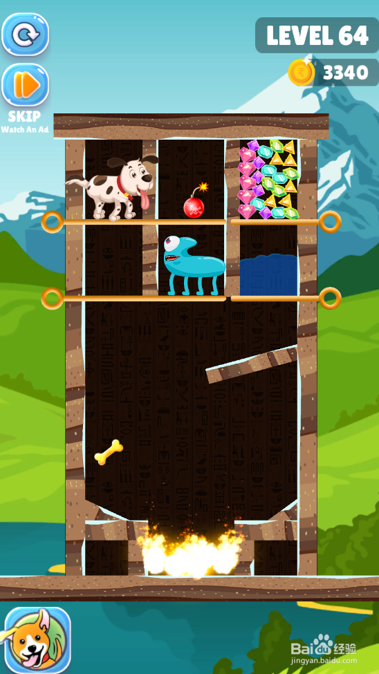 Save The Puppy的LEVEL 64怎样通关