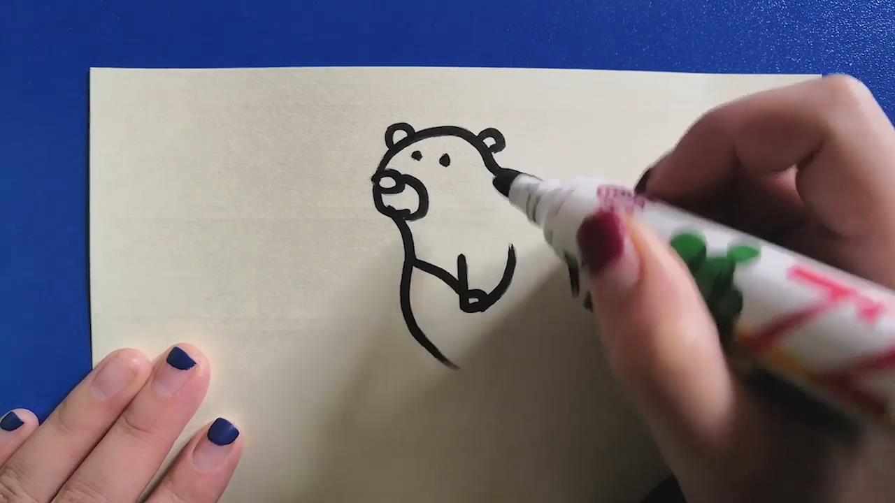 灰熊应该怎样画