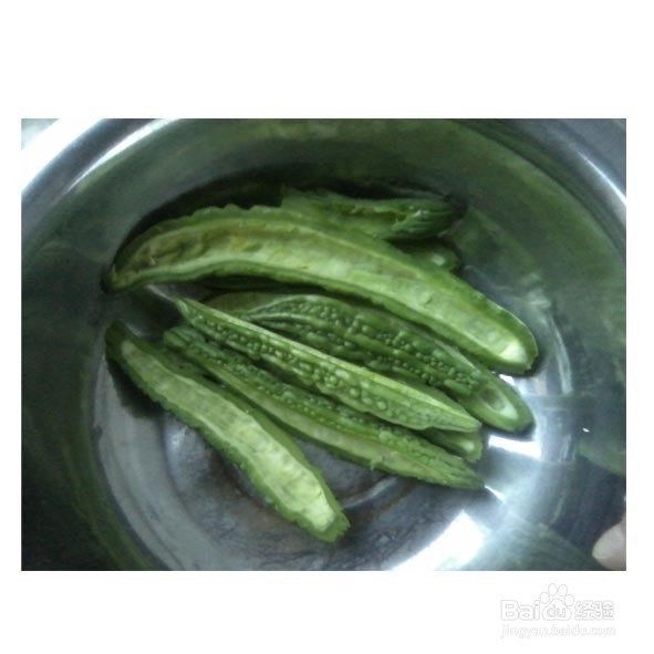 凉拌苦瓜的家庭做法