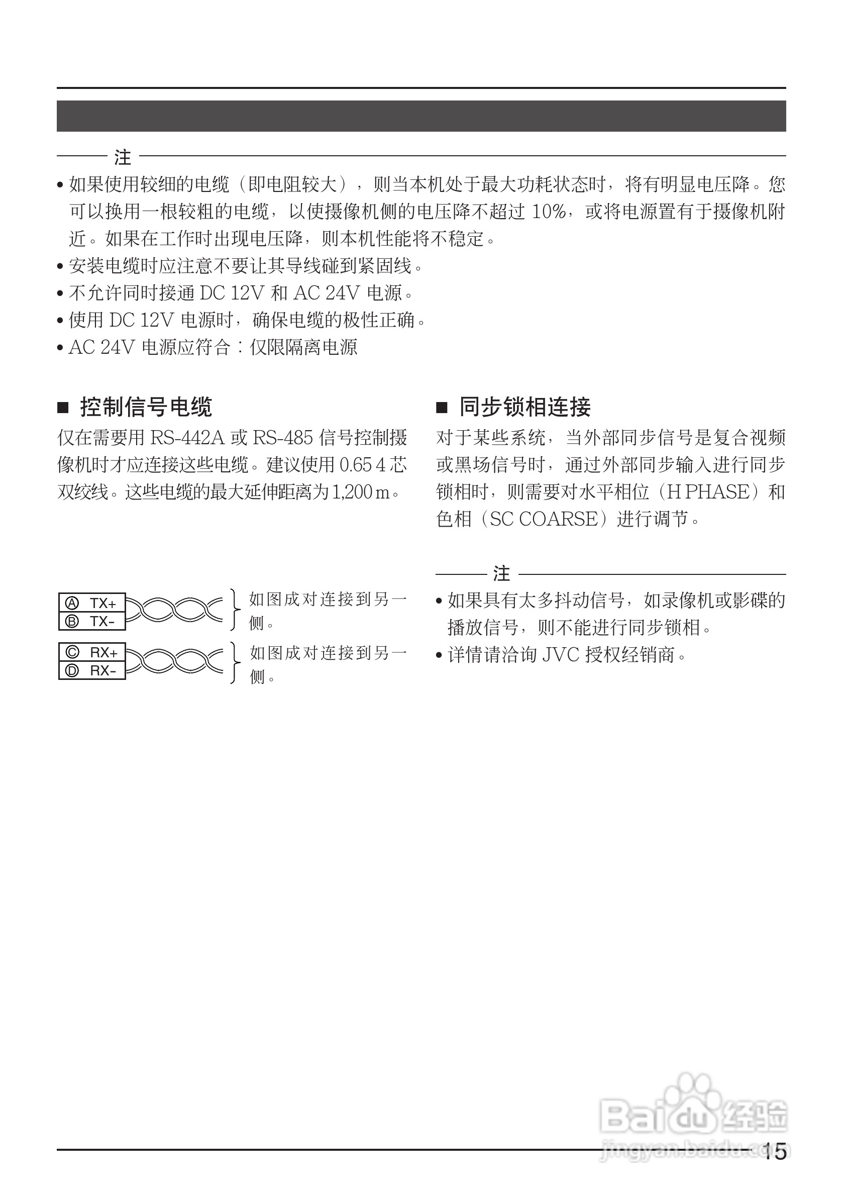 JVC TK-C1430EC彩色视像摄像机使用说明书:[2]