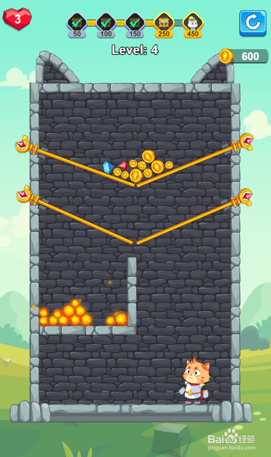 Cat Force的Level:4如何通过?