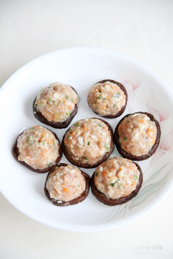 可以当年菜——百花酿香菇