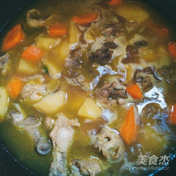 咖喱土豆鸡的做法