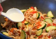 美食——鸡丝剪刀面