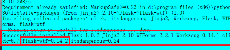 windows下怎么安装flask-wtf