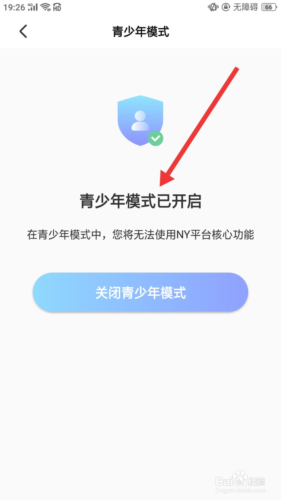 NY平台怎么开启青少年模式