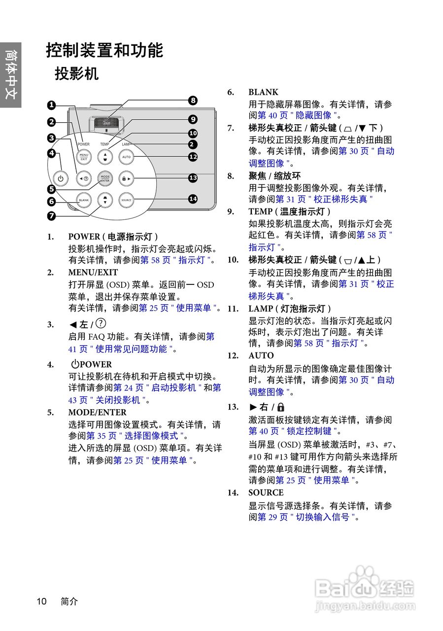 明基W600+投影机使用说明书:[1]