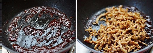 手把手教你,家中李元爸京酱肉丝做法