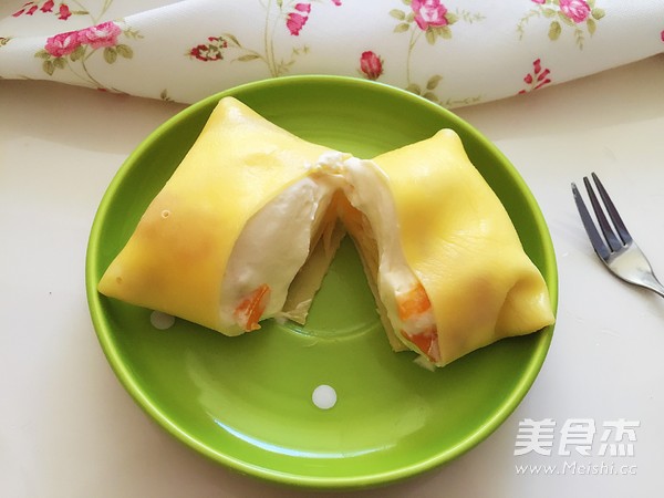 芒果班戟的做法