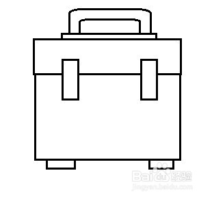 工具箱简笔画法