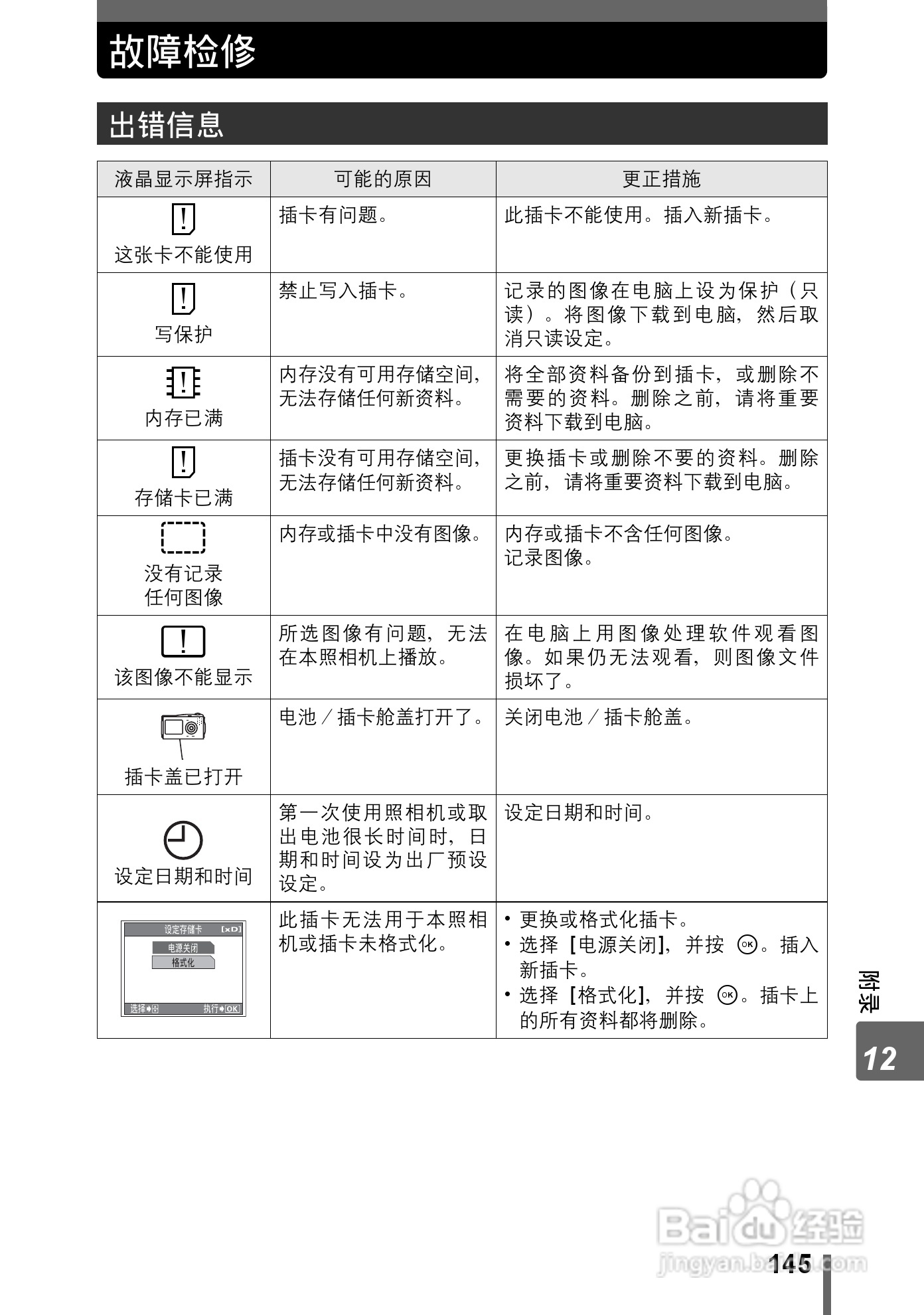 Olympus奥林巴斯IR-300数码相机说明书:[15]