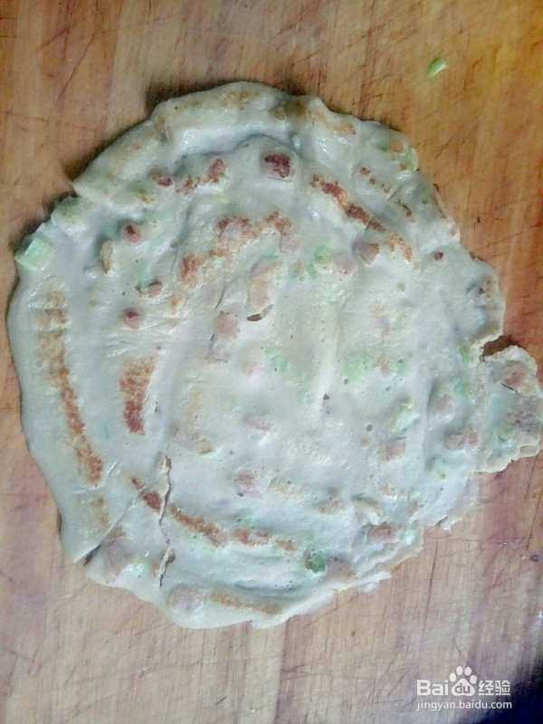 香肠鸡蛋香蕉饼的做法